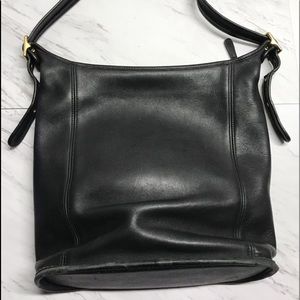 Vintage Coach Legacy Slim Duffle Hobo Crossbody